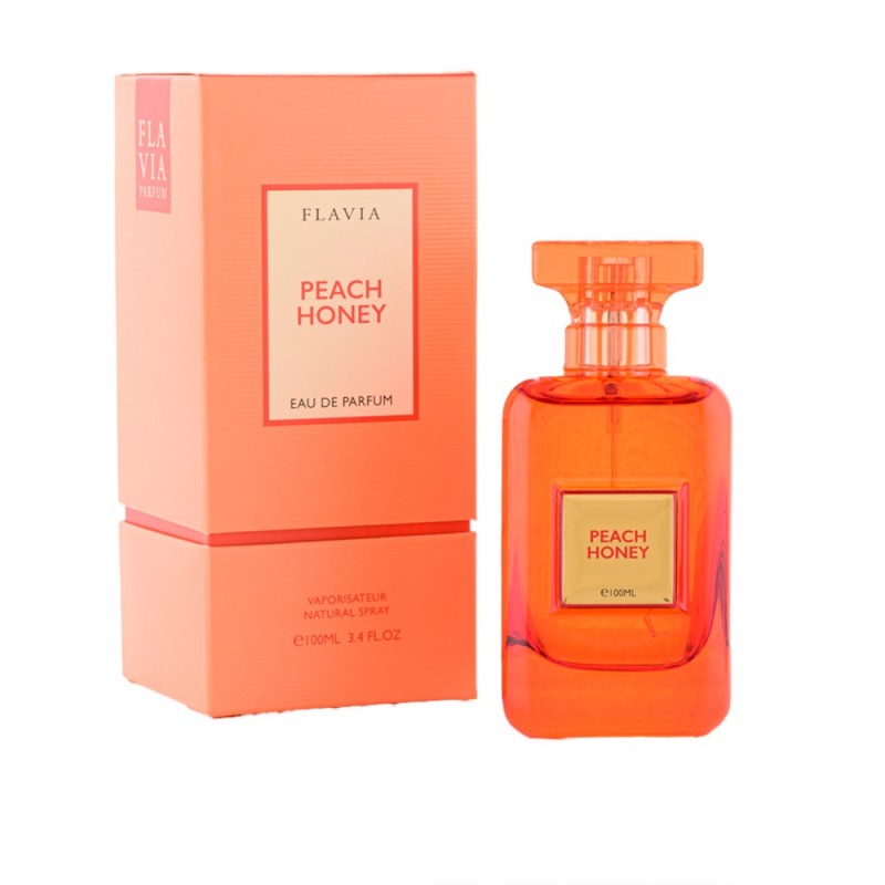 Apa de Parfum Flavia Peach Honey 100 ml Parfum arabesc original import Dubai Unisex