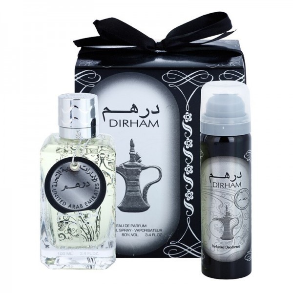 DIRHAM Parfum Arabesc,Ard al Zaafaran,unisex,apa de parfum+deodorant 50ml