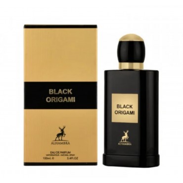 BLACK ORIGAMI Maison Alhambra 100 ml Parfum arabesc original import Dubai